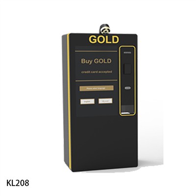 Innovatieve gouden geldautomaat